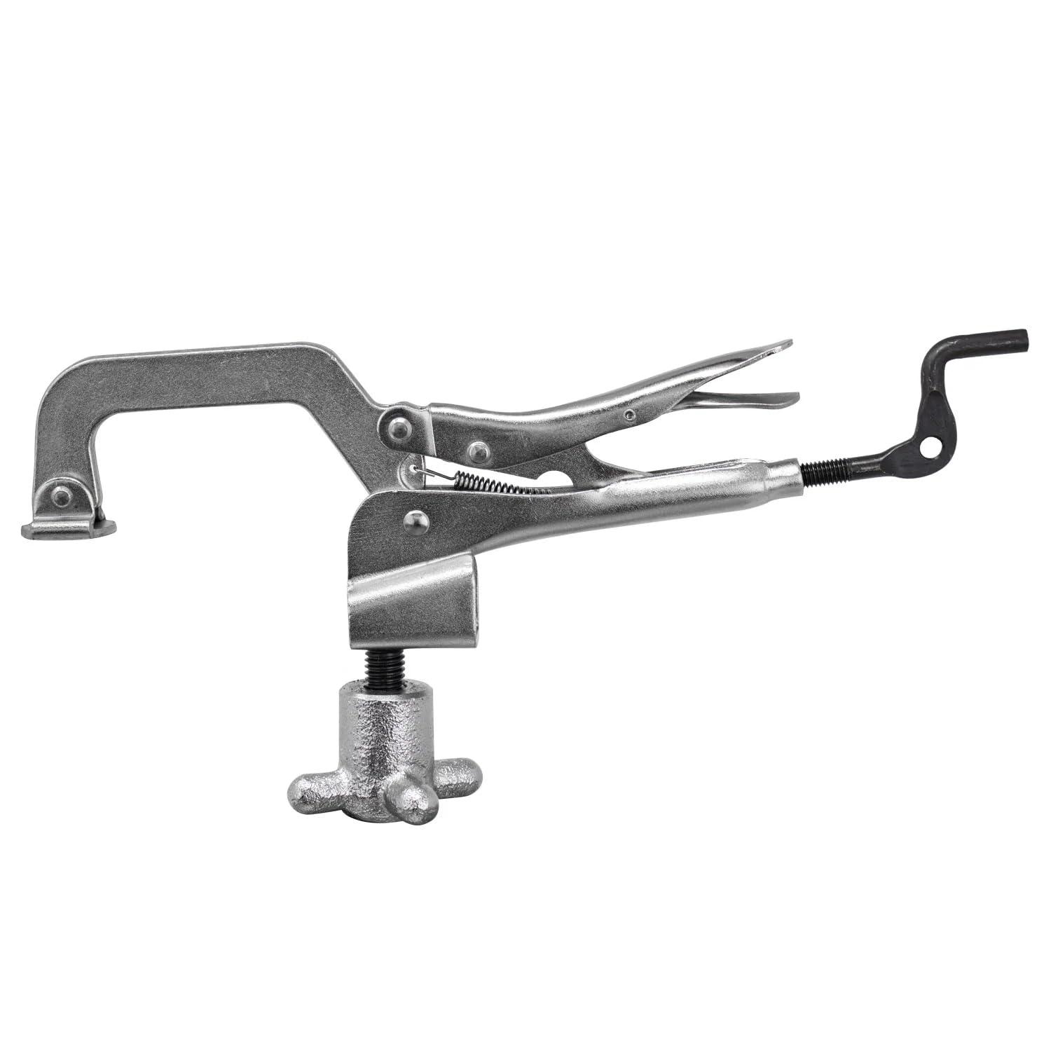 Strong hand Tools, Drill Press Clamp with Crank Handle, Quick-Set Hold Down Clamp, PTTD634