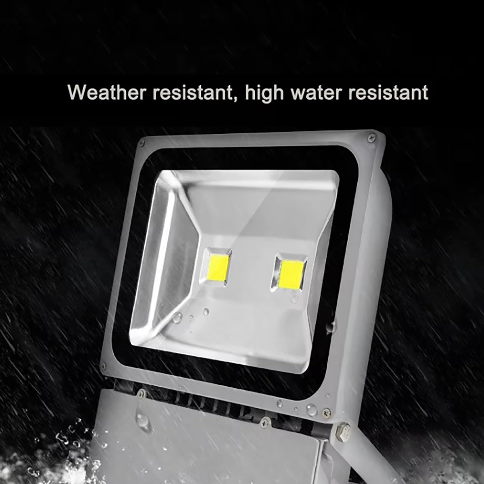 Reflektory Zewnętrzne LED 10 W, Wodoodporna Oprawa Oświetleniowa IP65, Lampa Ścienna 6500 K Z Przewodem, Lampa Robocza, Zewnętrzny Reflektor LED Do Ogrodu(Cold white,30W)