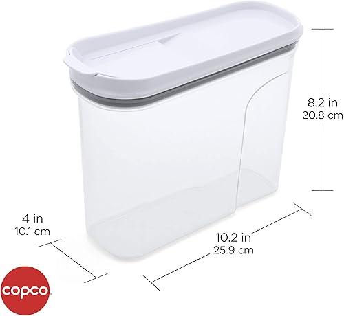 Miniatura 10 de Copco Contenedor de almacenamiento de cereales, 3.69 cuartos de galón, transparente