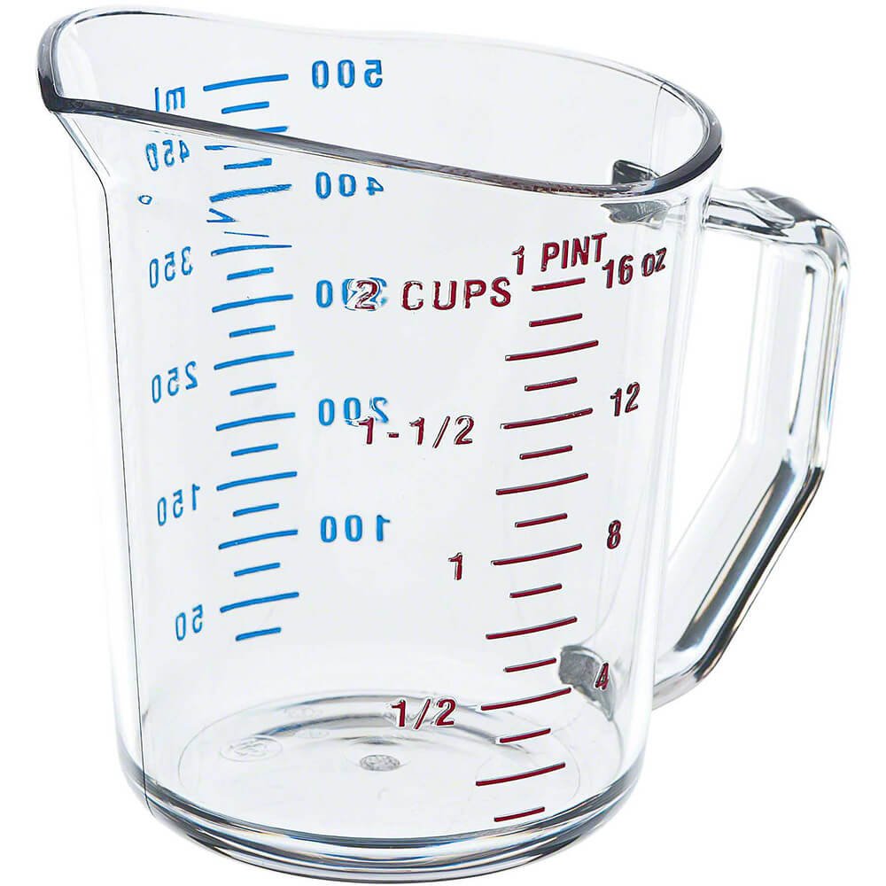 Camwear Plastic Clear Measuring Cup