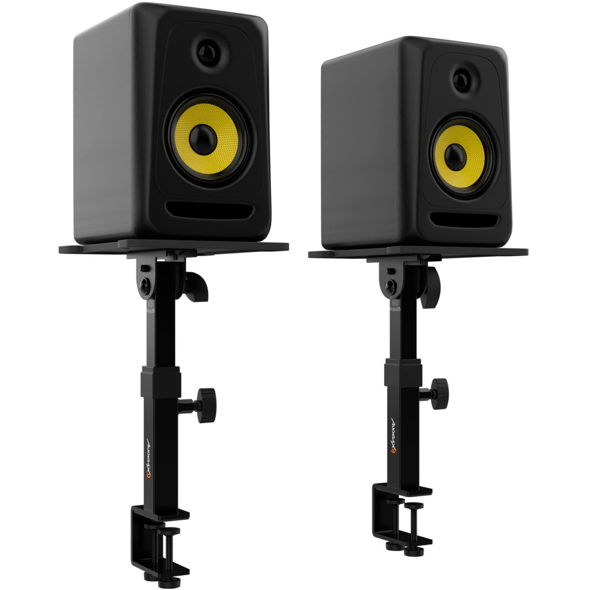 Audibax NEO STM-15 Soportes Monitores/Altavoces Estudio para Mesa Regulables (Pareja)