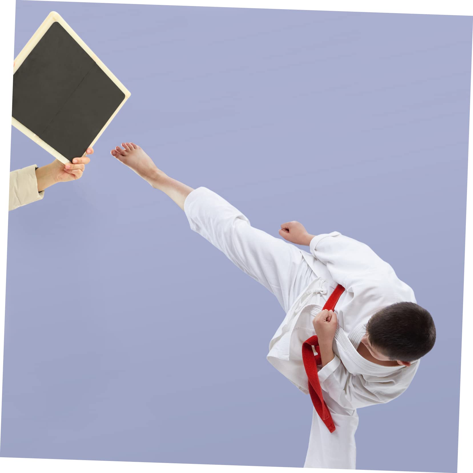 KOMBIUDA Professional Taekwondo Board Karate Boys and Girls Kicking Pad Reusable Martial Arts Punching Pad Abs Eva Material Portable