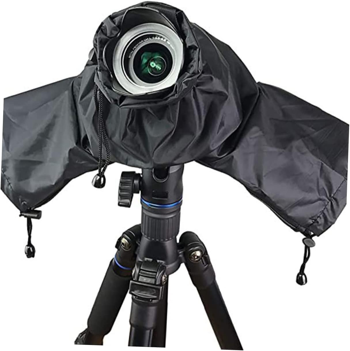 Artibetter Camera Rain Cover Small Outdoor Protector Camera Accessories Waterproof Rain Cloth for Cover for s Accessory Supply Photography Accessory Black