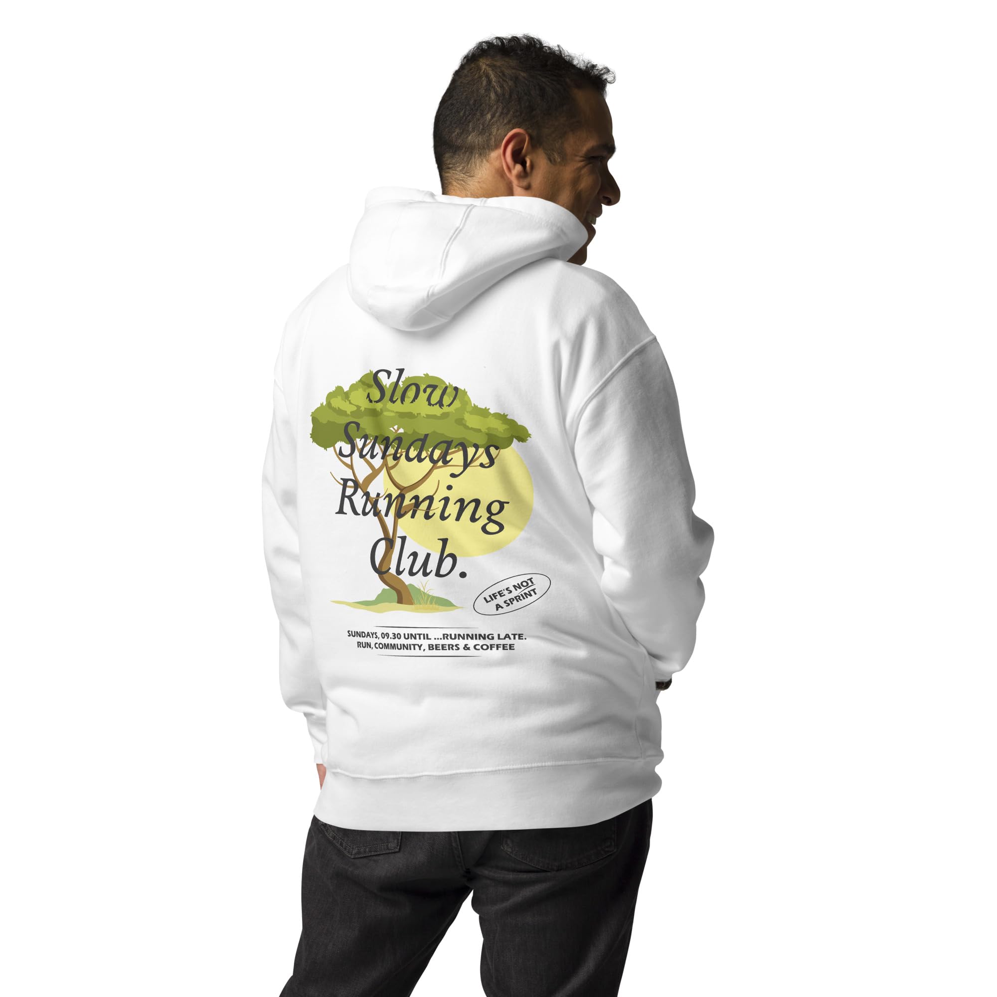 Savannah Slow Sundays Running Club Cotton Blend Hoodie