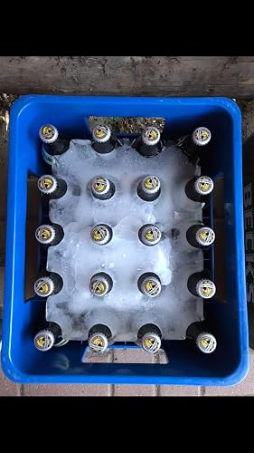 VALICLUD Eiswürfelbehälter – Kompakter Eiskühler Mit Glatten Kanten, Tragbarer Bierkühler Für Party, Bar & Zuhause