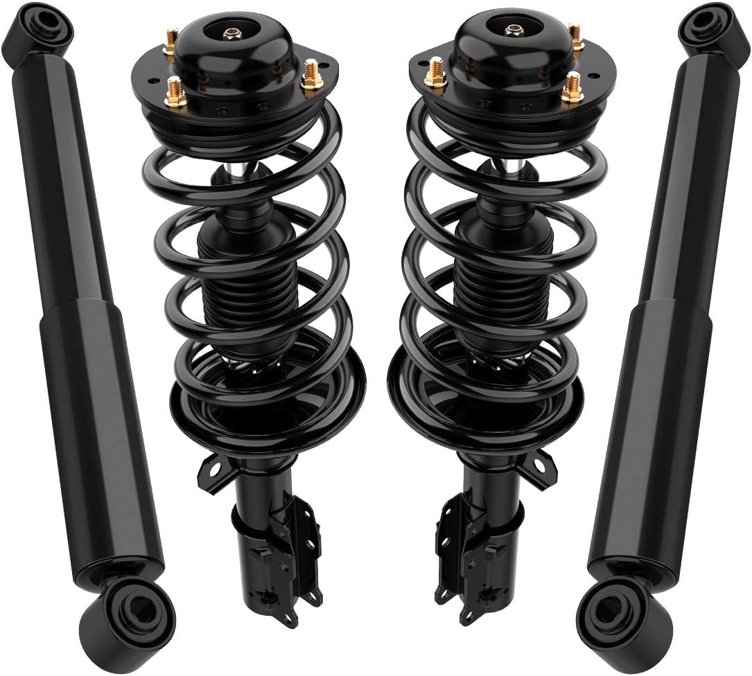 AUTOSAVER88 Full Complete Struts Compatible with Chevy Cobalt 2005-2010, Chevy HHR 2006-2011, Pontiac G5 2007-2009, Pontiac Pursuit 2005-2006, Front & Rear Shock Coil Spring Assembly