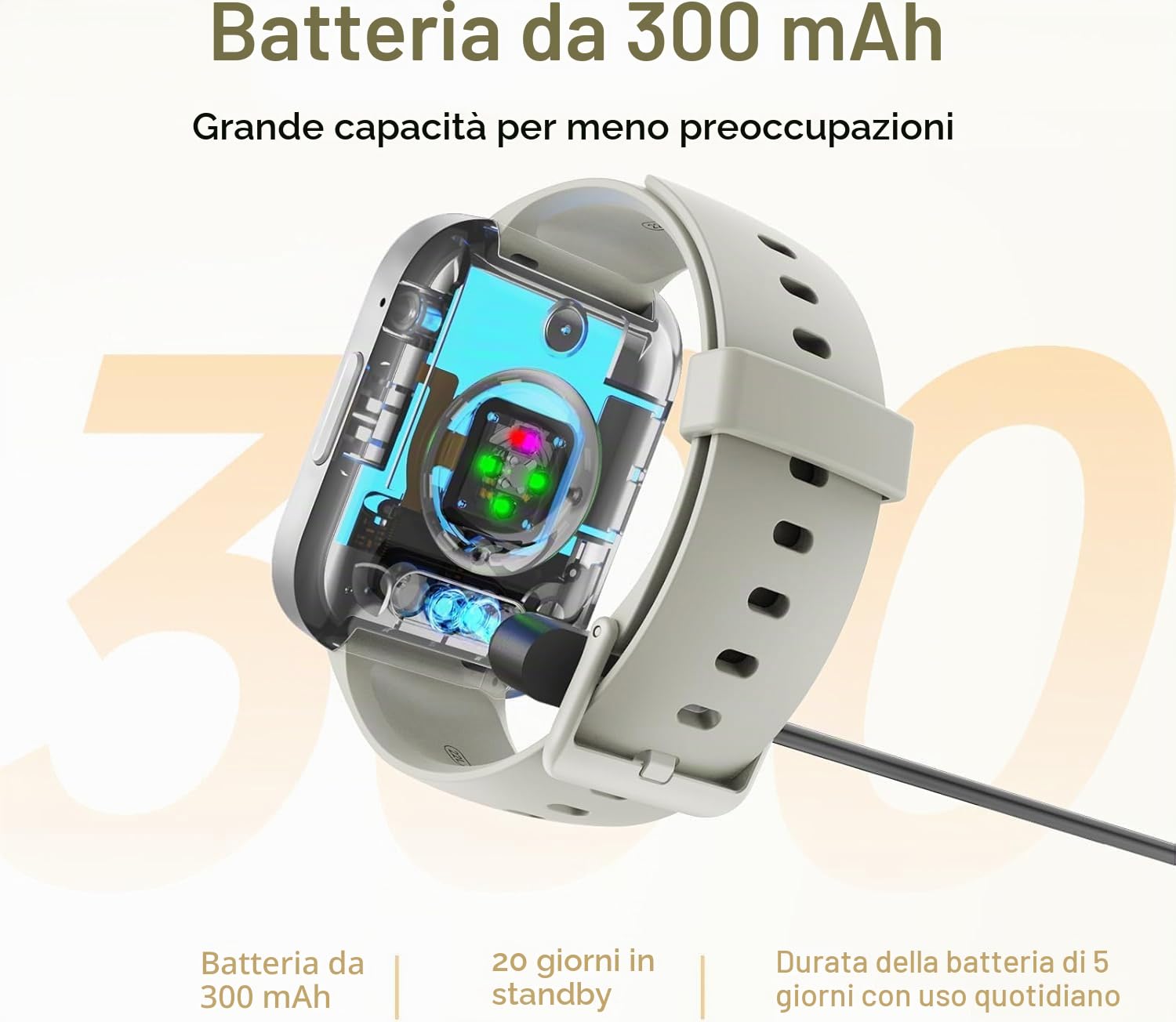 OBA OUKITEL BT103 Smartwatch unisex 1.91" 100+ Modalità Sport Contapassi/Sonno/Cardiofrequenzimetro, Fitness Tracker per iOS Android