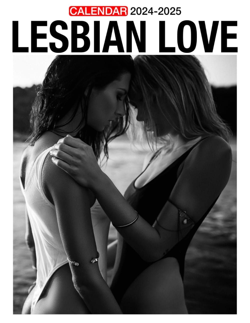 Lesbian Love Calendar 2024-2025: A 24-Month Calendar for Jan 2024 to December 2025, Spacious 17" x 22", Organizing & Planning