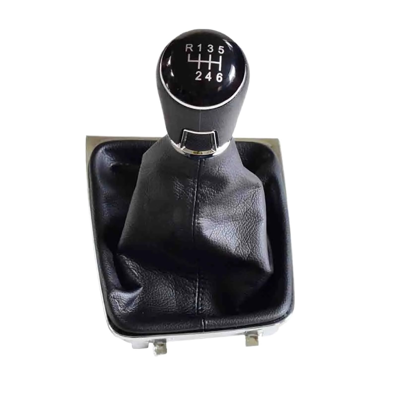 Srvsqtptvk 6 Speed Car Shift Knob For Golf 7 A7 Mk7 For Gti For Gtd 2013-2018 Manual Gear Shift Knob Pu Gaiter Boot 5/6 Speed(6 Speed)