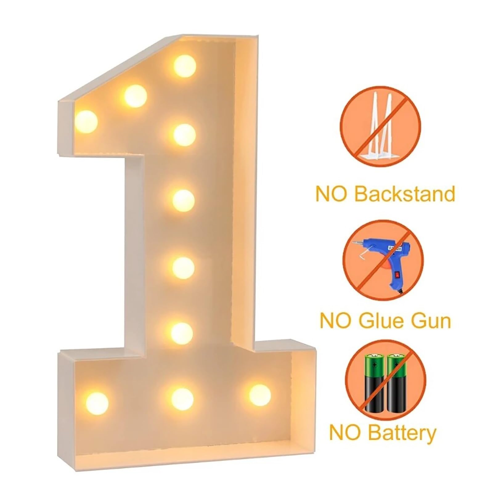 Marquee verlichte cijfers 0~9, LED groot oplichtend cijfersbord, voorgesneden frame mozaïeknummers for verjaardag jubileum bruiloft feestdecoratie (Color : Number 9, Size : 100cm/3FT