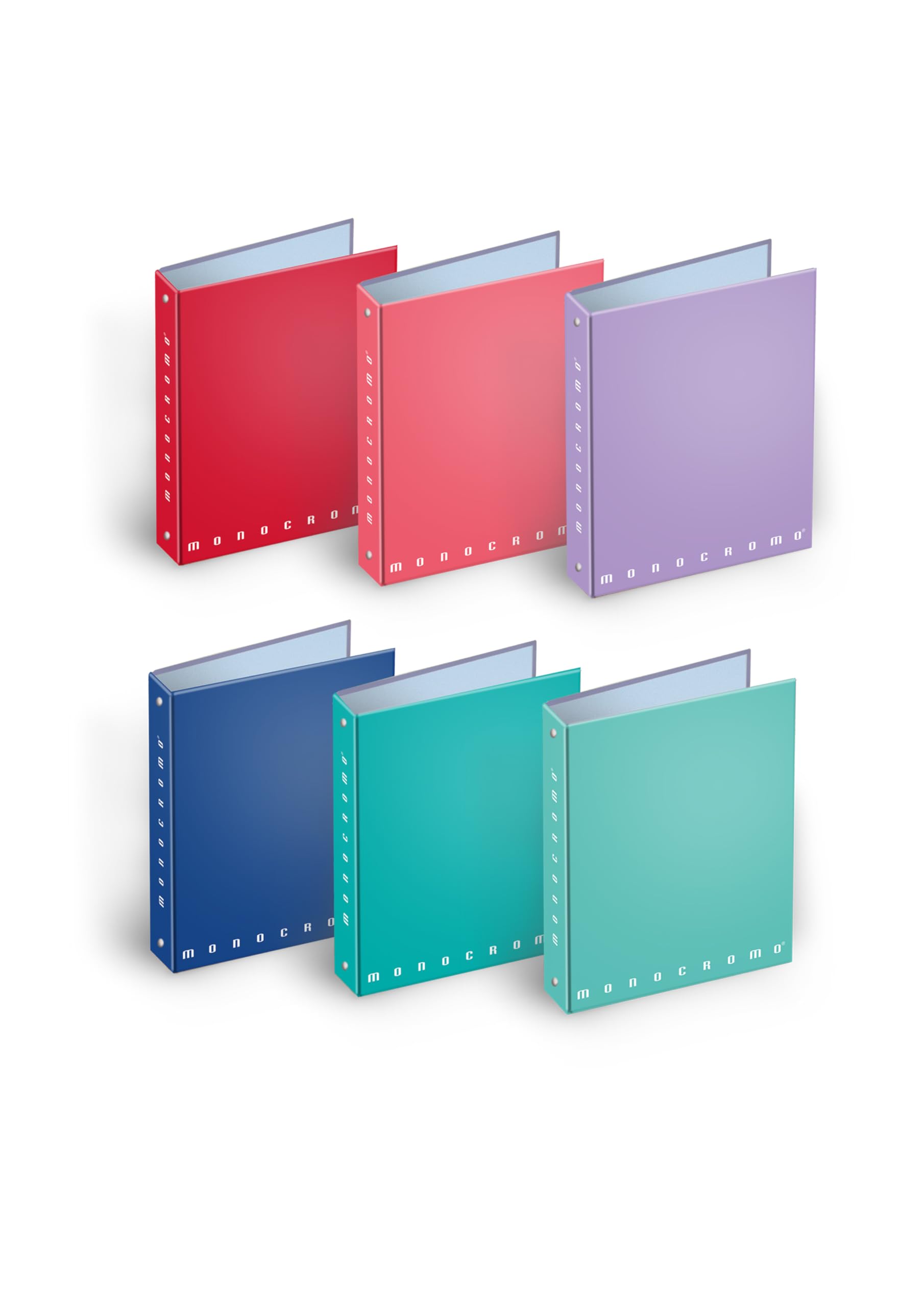 Pigna A5 Ring Binder 18,5x22 cm. Multi-Coloured
