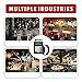 PagerTec Wear & Go Hostess Transmitter Wireless Watch Paging System for Restaurants, Hospitals, Office & Hotels, Long Range Watch Pager Up to 1/2 Miles (Set of 6 Watches)