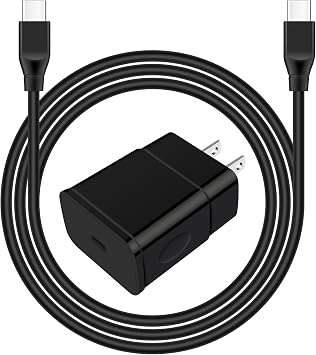 Fast Charger Type C for Moto G 2026/G 2025/G Stylus 5G 2025 2024/G 2025/G Power 2026 2025/G Play 2026 2024 2023 2021/G Power 2023/2022/G 5G 2023/G Pure/Edge/Razr, 25W USB C Wall Charger with 6ft Cable
