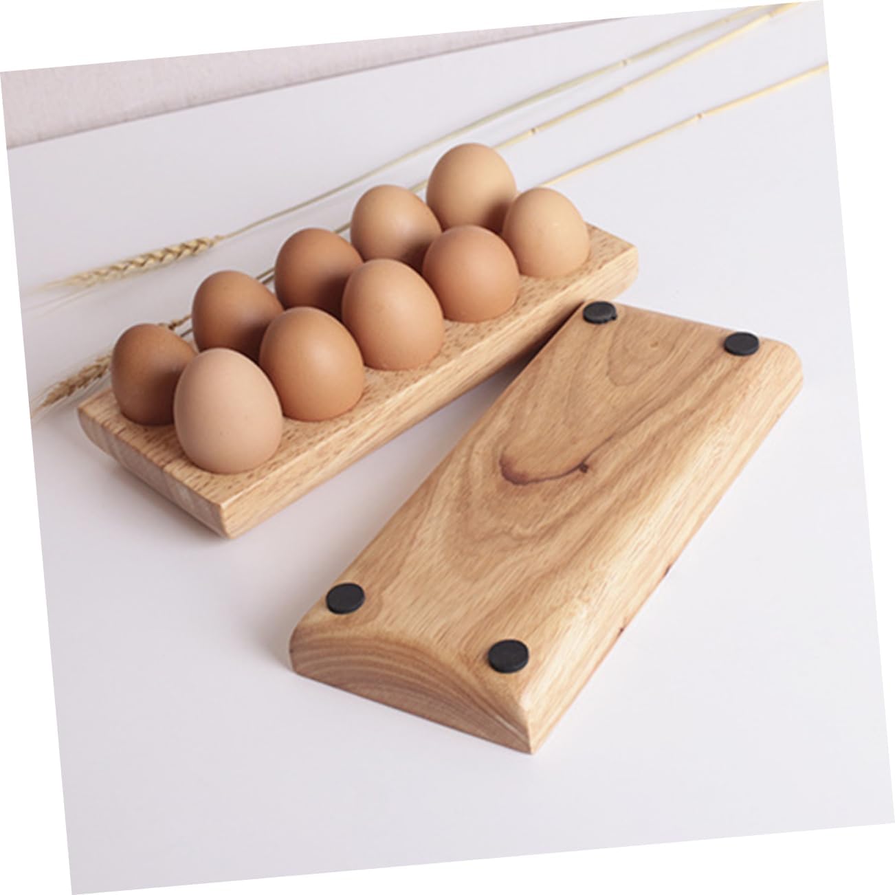 Artibetter Cup Egg Holder Box Refrigerator Storage Egg Tray Shatterproof Crate Crate Storage Rack Succulent Plant Tray
