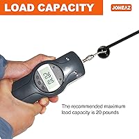 Vista 4 de Bungee de bola de 4 pulgadas, cordón de amarre negro, bola de 1 pulgada, 50 piezas, resistente a los rayos UV