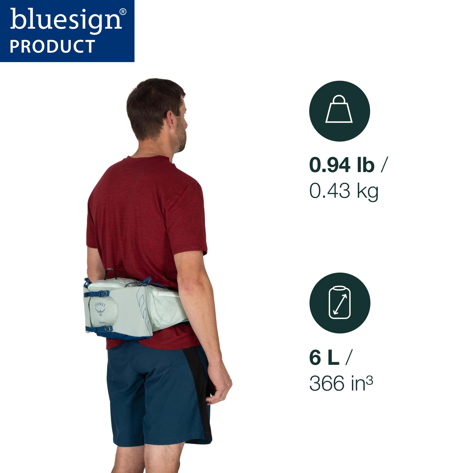 Amazon.com : Osprey Talon 6L Men's Lumbar Hiking Waist Pack