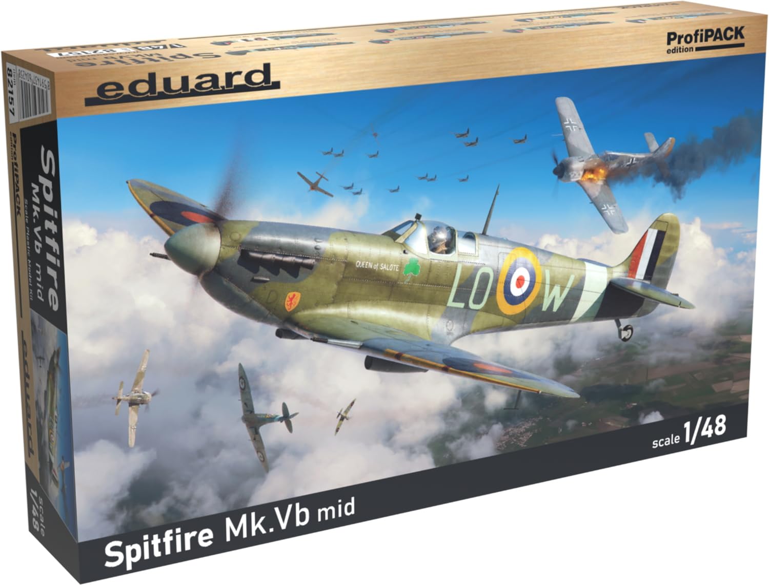 Eduard 1/48 Supermarine Spitfire Mk.Vb Mid - ProfiPack Edition - 82157