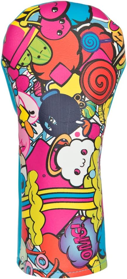 Hikif Golf Driver Stick Cover, Color Comic
