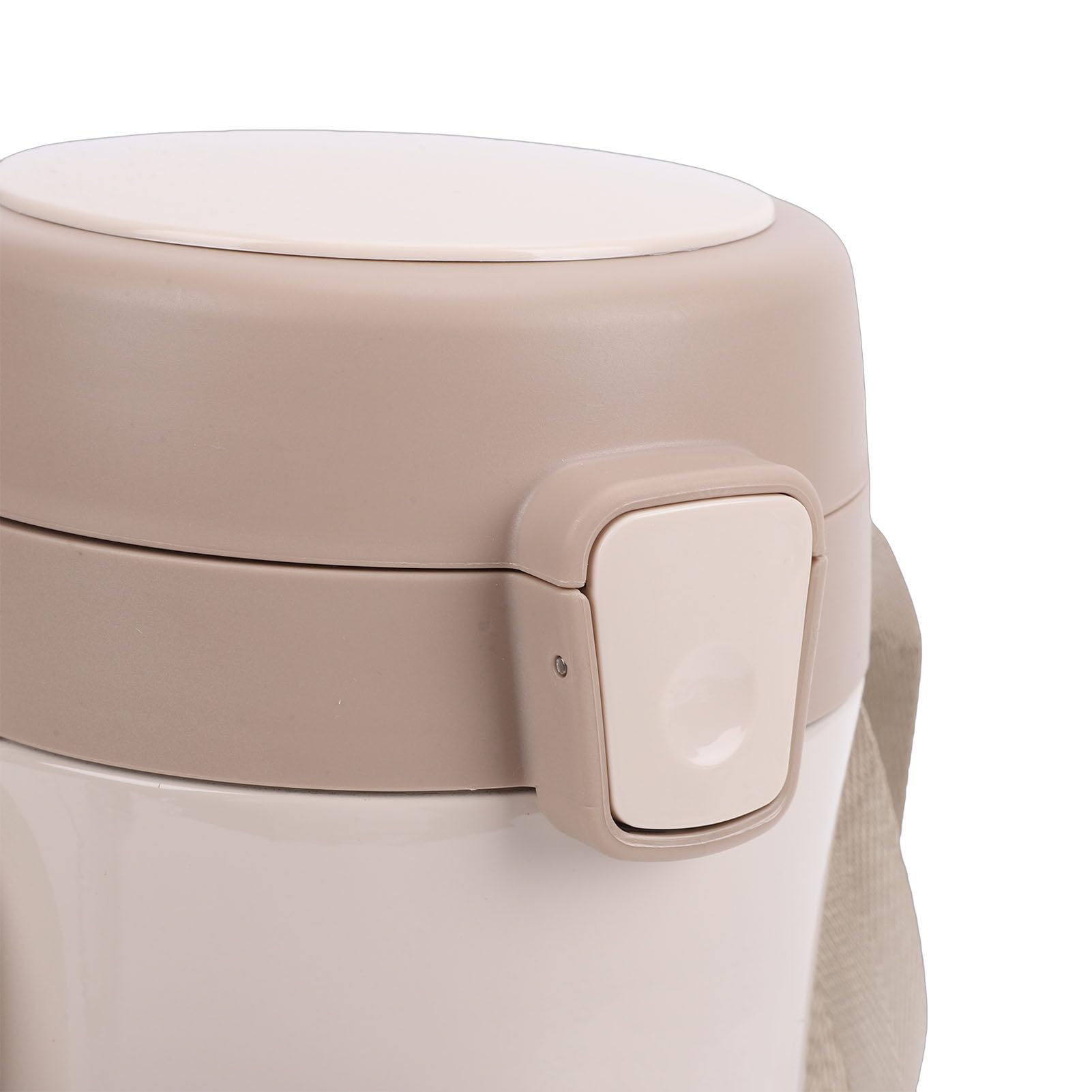 Aramox de 3 Compartimentos, Contenedor de Acero Inoxidable con Correa de Transporte para Actividades Al Aire Libre en la Escuela de Comida Caliente