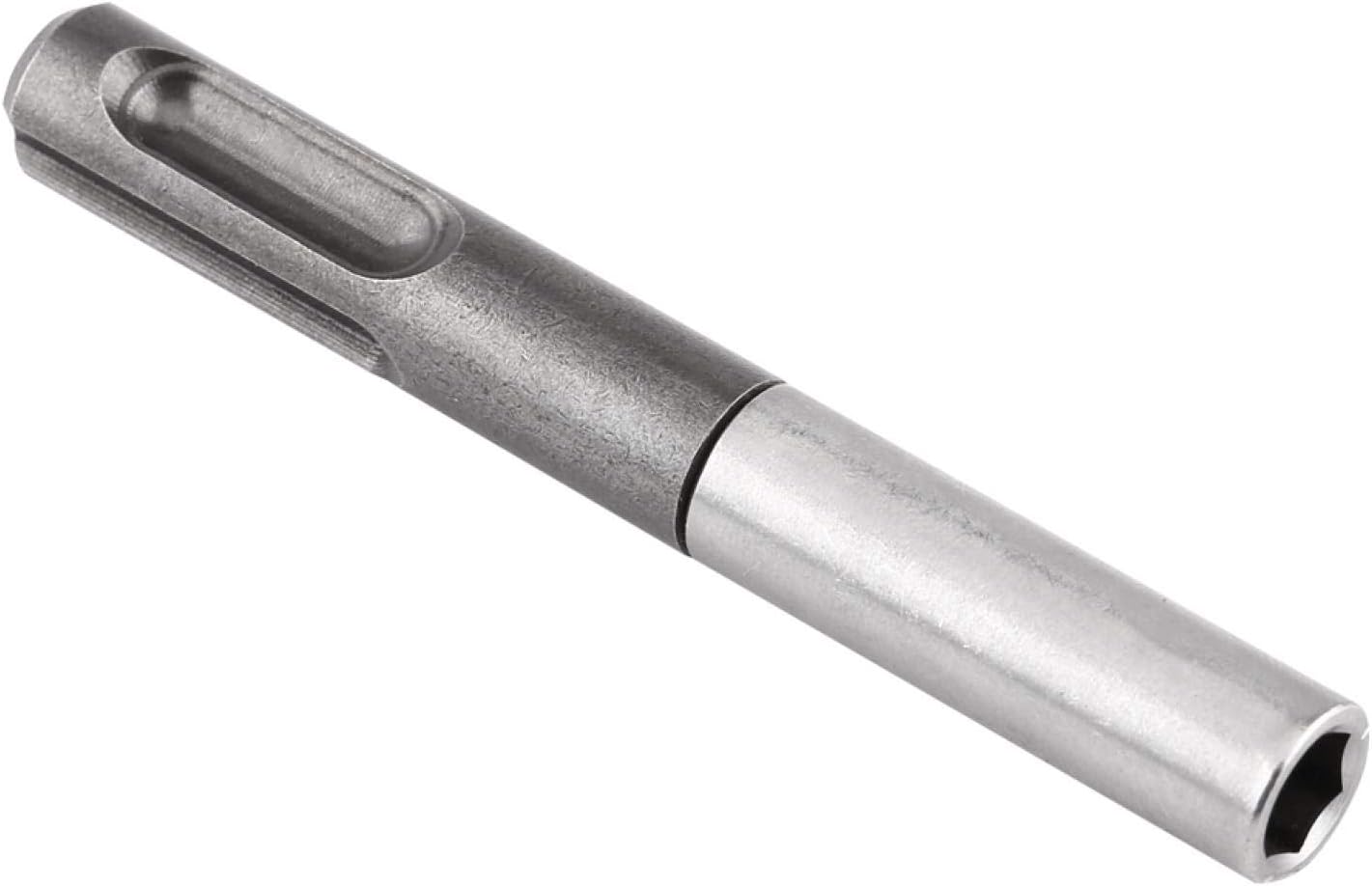 Hex Socket Extension Adapter,Quick Connect or Disconnect Ensuring Stay in Place While Driving SDS Plus Shank to 1/4" Hex Socket Adaptor and 1/4"3/8"1/2" Drill Bit Extension