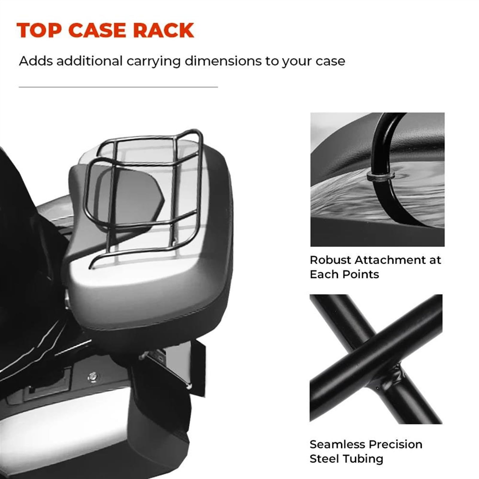 Top Cases Rack Bolsa Trasera Bolsas De Equipaje Barandillas Bastidores Estuches Soportes para BMW R1250RT K1200GT K1300GT K1600GT K1600 GT R1200 RT