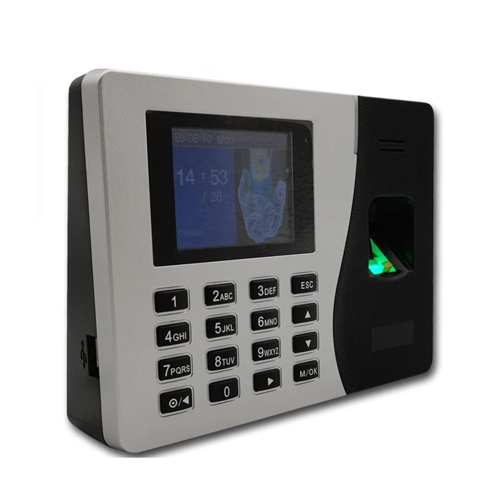 Macchina per la rilevazione delle presenze, Di Presenza Macchina For Ufficio For Dipendenti Orologio Marcatempo Registrazione Biometrica E Impronte Digitali,uffici, fabbriche, hotel, scuole