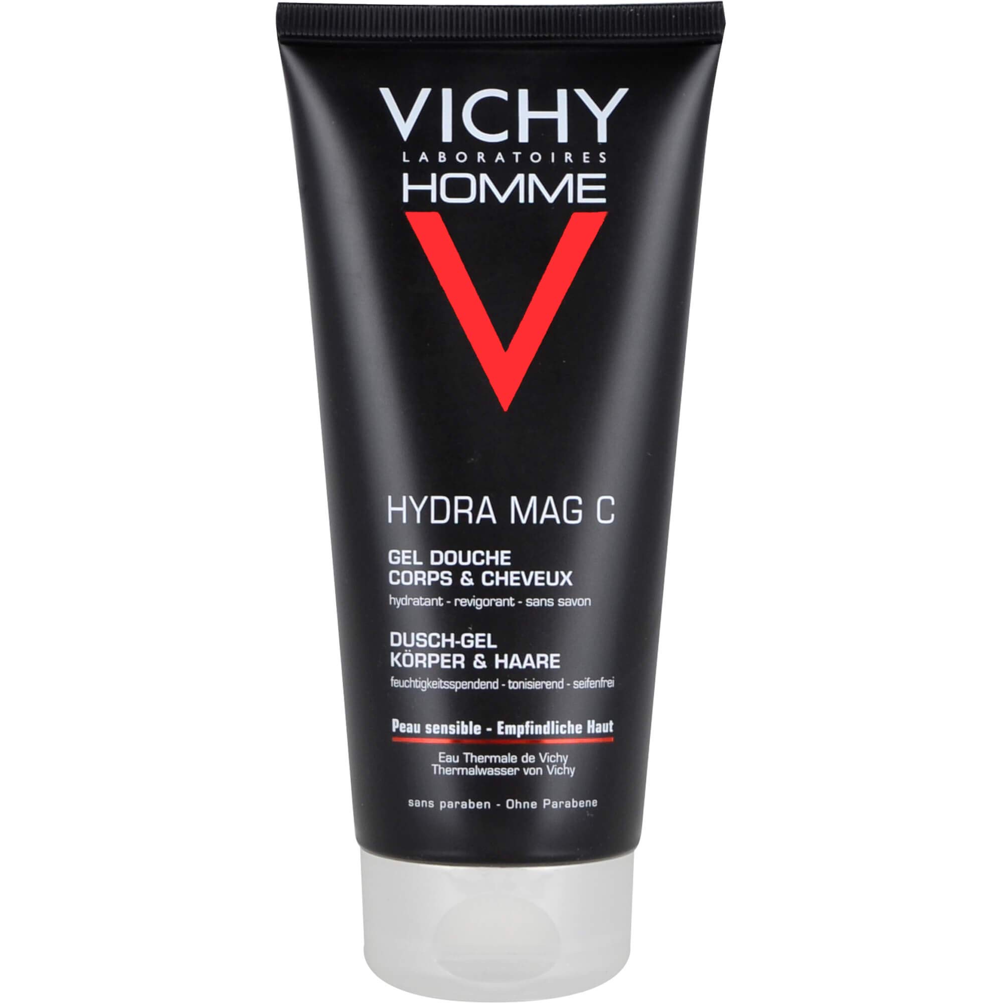 Vichy Homme Hydra Mag C Shower Gel Body and Hair for Men 200 ml