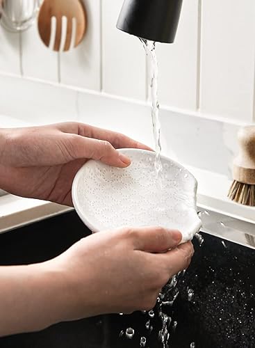 Miniatura 6 de LE TAUCI Soporte de cuchara de cerámica para encimera, soporte para cuchara de café, protección superior de estufa, decoración de cocina, accesorios