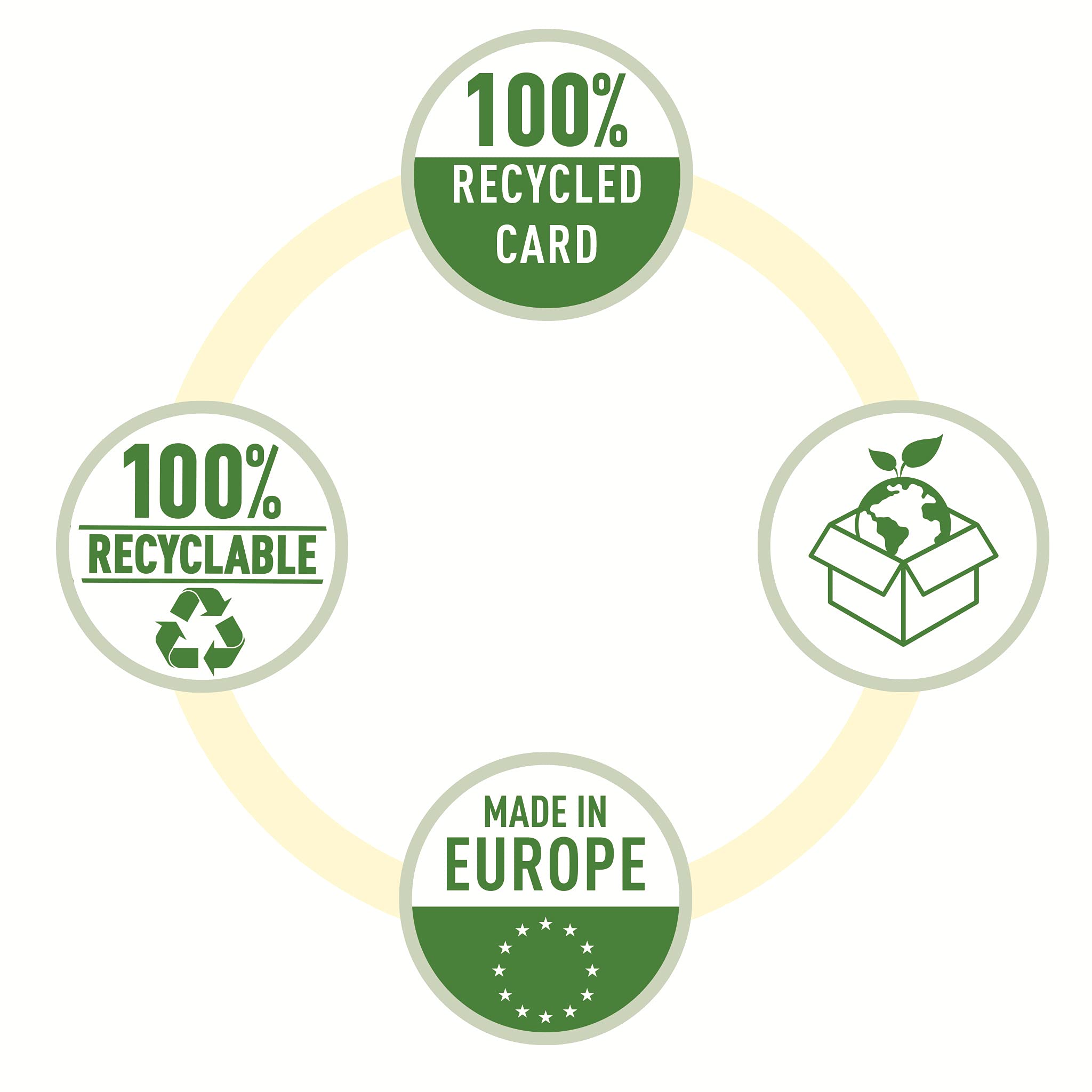 Esselte, Duże Pudełko z Pokrywką do Przechowywania, do Domu/Biura, Karton z Surowców Wtórnych, Podlega w 100% Recyklingowi, Geometryczny Wzór, Kolor Szary, 3 Sztuki (628287)