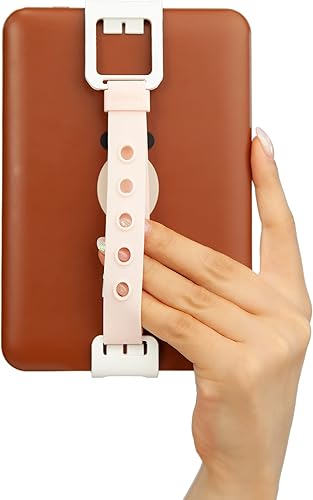WiLLBee CLIPON Soft Dual (tamaño de dispositivo disponible 6.7 7.8 pulgadas) Universal E-Book correa de silicona agarre de mano soporte para dedos