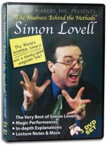 Magic MakersMadness detrás de los Métodos con Simon Lovell3Volumen Set Magic instructivo Formación Magic MakersMadness detrás de los Métodos con Simon Lovell3Volumen Set Magic instructivo Formación