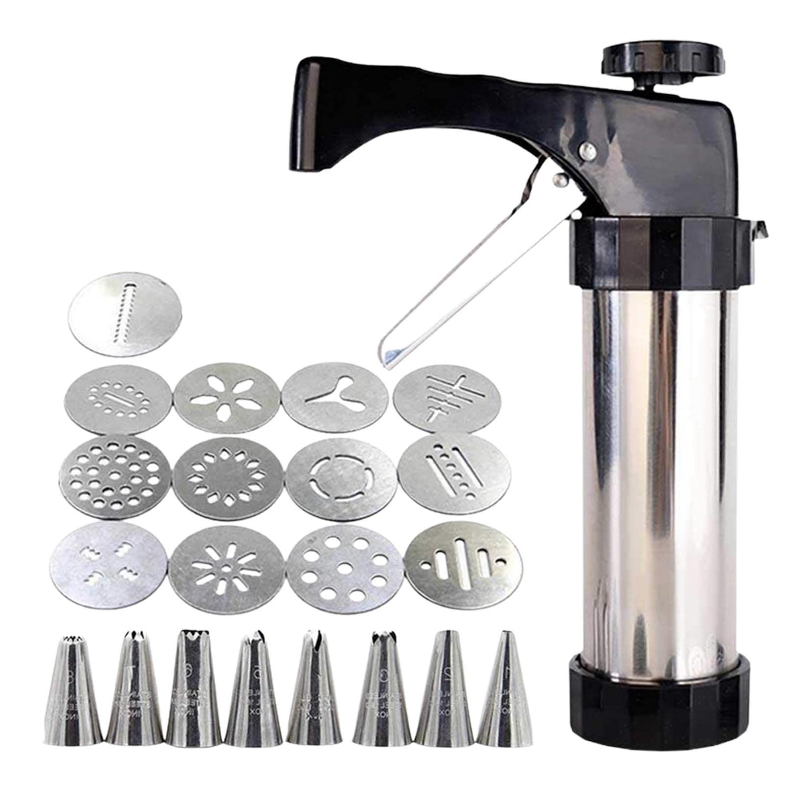 10 piezas fabricante de galletas de bricolaje - Herramienta de decoración de postres | Moldes de galletas de acero inoxidable Regalo perfecto para amigos y cumpleaños de Navidad y otros | decoración de postres | Moldes de galletas de acero inoxidable Rega