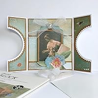 Vista 17 de Troqueles para álbumes de recortes, troqueles de corte de metal de cumpleaños para hacer tarjetas, plantilla de papel para manualidades, plantillas