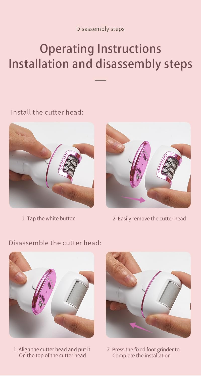 Epilatore 3 in 1 dispositivo di depilazione per donne, depilazione di precisione, rimozione dei peli del viso e del corpo, ricaricabile e portatile, ideale per pelle liscia ovunque