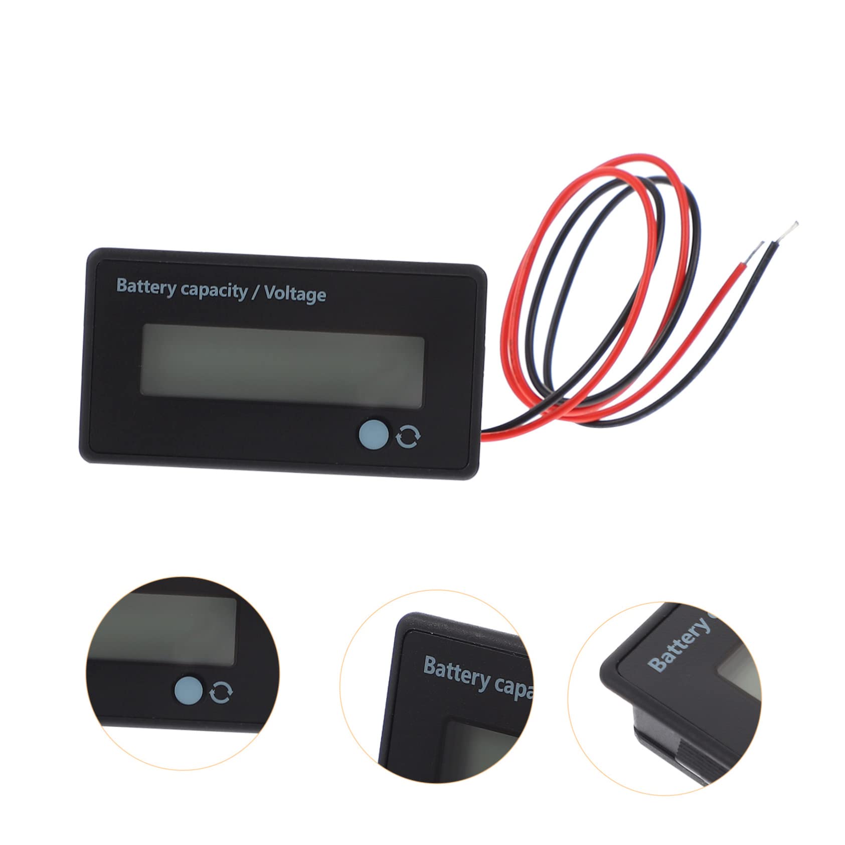 6pezzi Lcd Monitor Della Capacità Della Batteria Per Veicoli Tester Di Voltaggio Con Retroilluminazione Strumento Affidabile Per Batterie Al e Litio