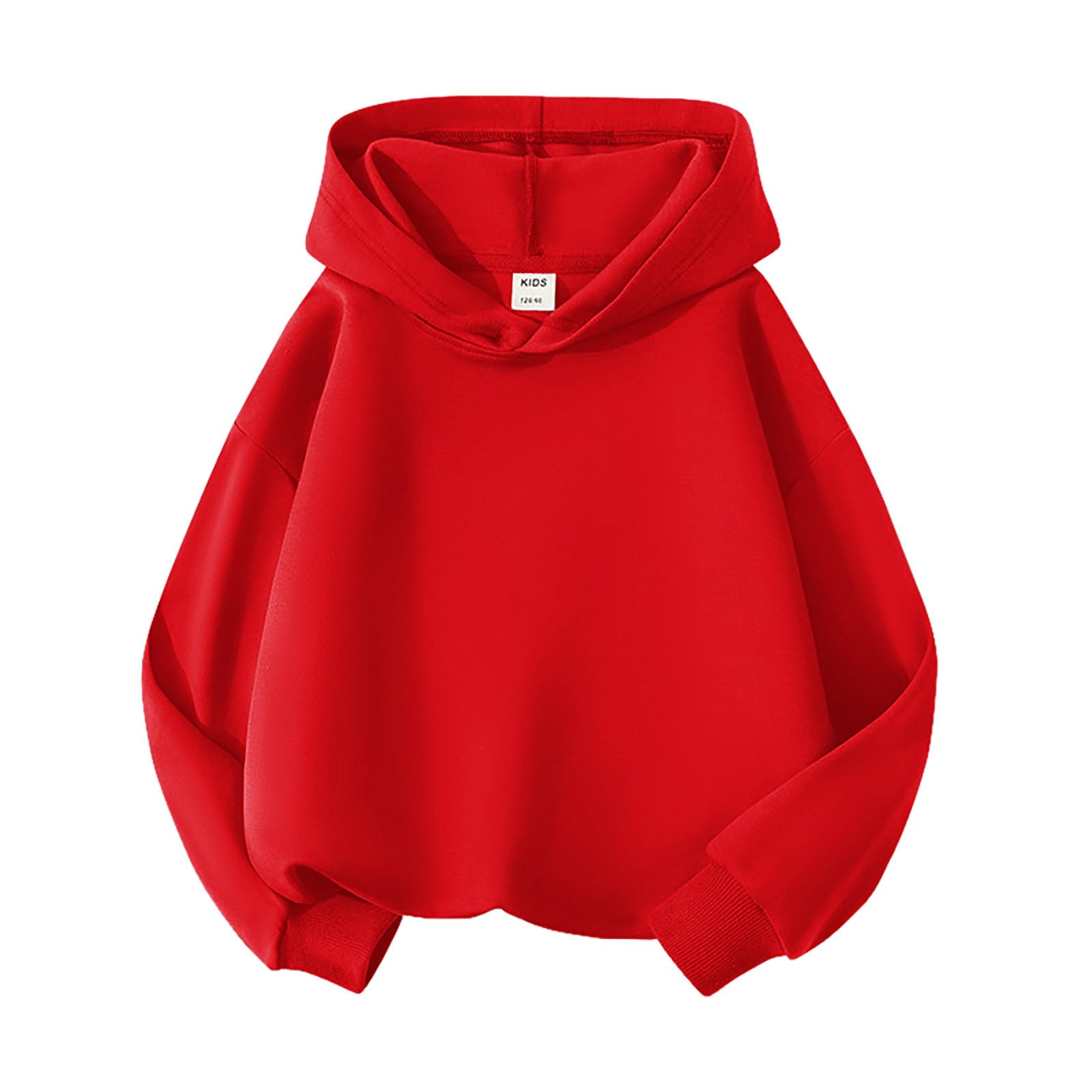 Sweat à capuche basique vêtement confortable au quotidien coupe ample et finitions souples