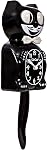 Kit-Cat Wall Clock, Black