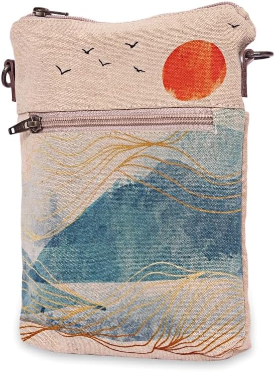 COTT N CURLS Scenic - Wristlet Wallets for Women, Crossbody Purse, Tote Bag, Cell Phone Purse, Crossbody Sling, Small Pouch