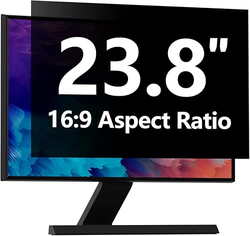 Miniatura 30 de Protector de pantalla de privacidad para computadora de 20 pulgadas con HP Dell Acer Asus Samsung LG y más, filtro de protección de seguridad