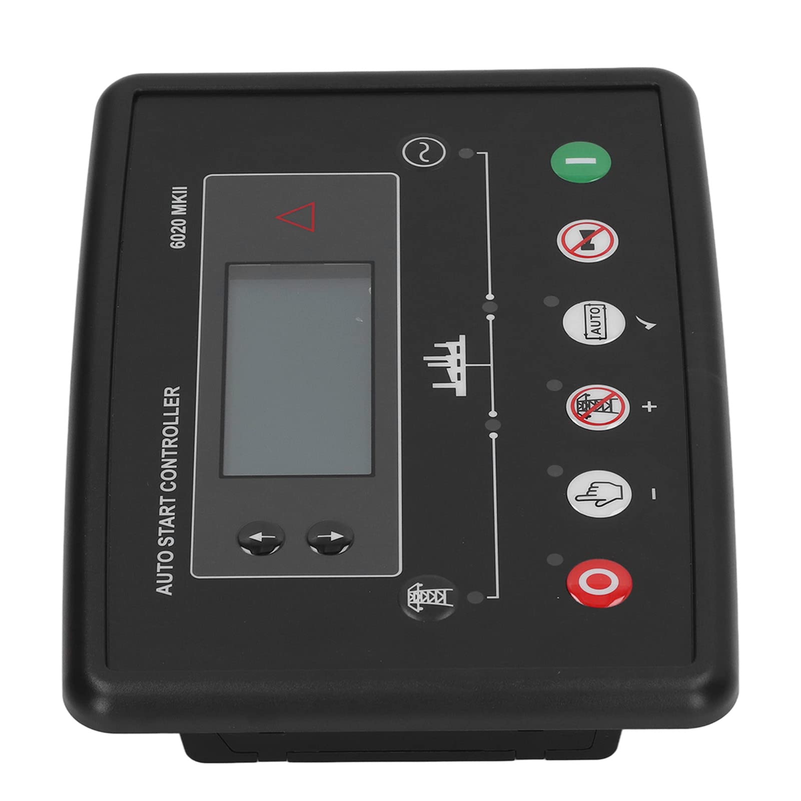 Contrôleur de Démarrage Automatique de Groupe électrogène, Module de Contrôle ABS avec écran LCD, Entrée DC 8 à 35 V et 600 V AC, Panneau de Démarrage à Distance pour la du Générateur et