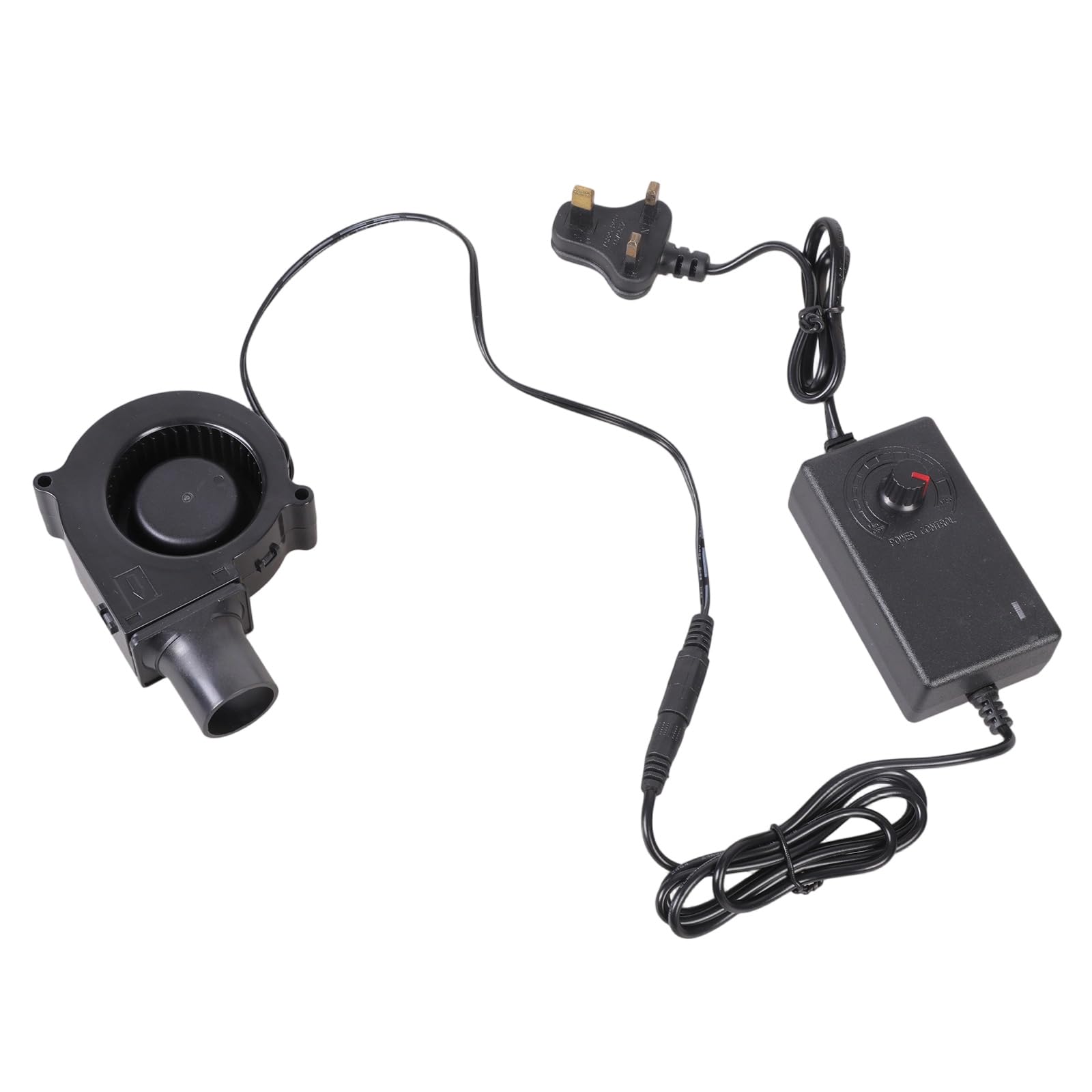 Fromceo Compactly Airflows 20Cfm 12V Blower Fan For Charcoal In Wood Stove And Camping With Durability Build Variable Fan