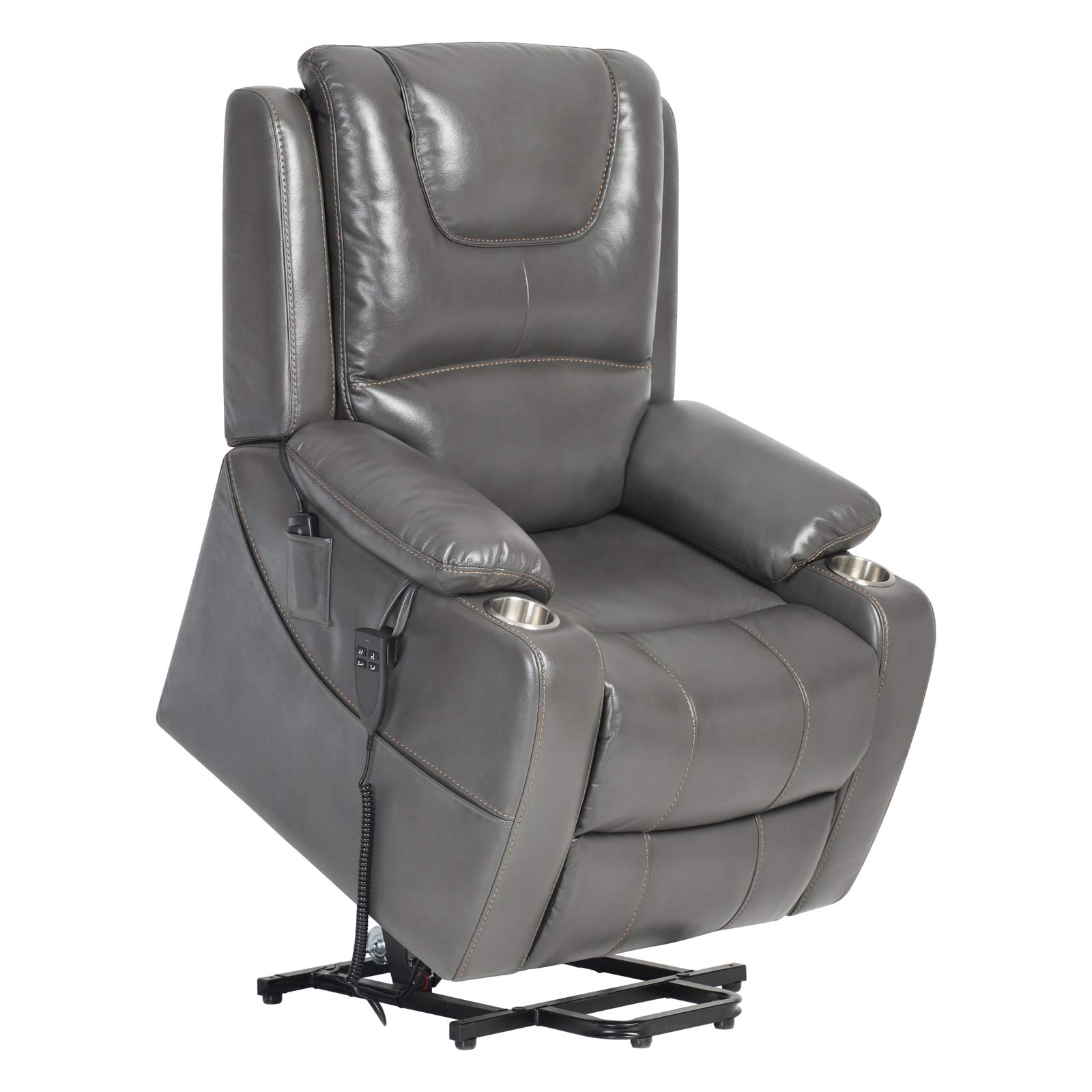 Buy DMF Lift Chair Recliner for Elderly with Heating and OKIN Dual