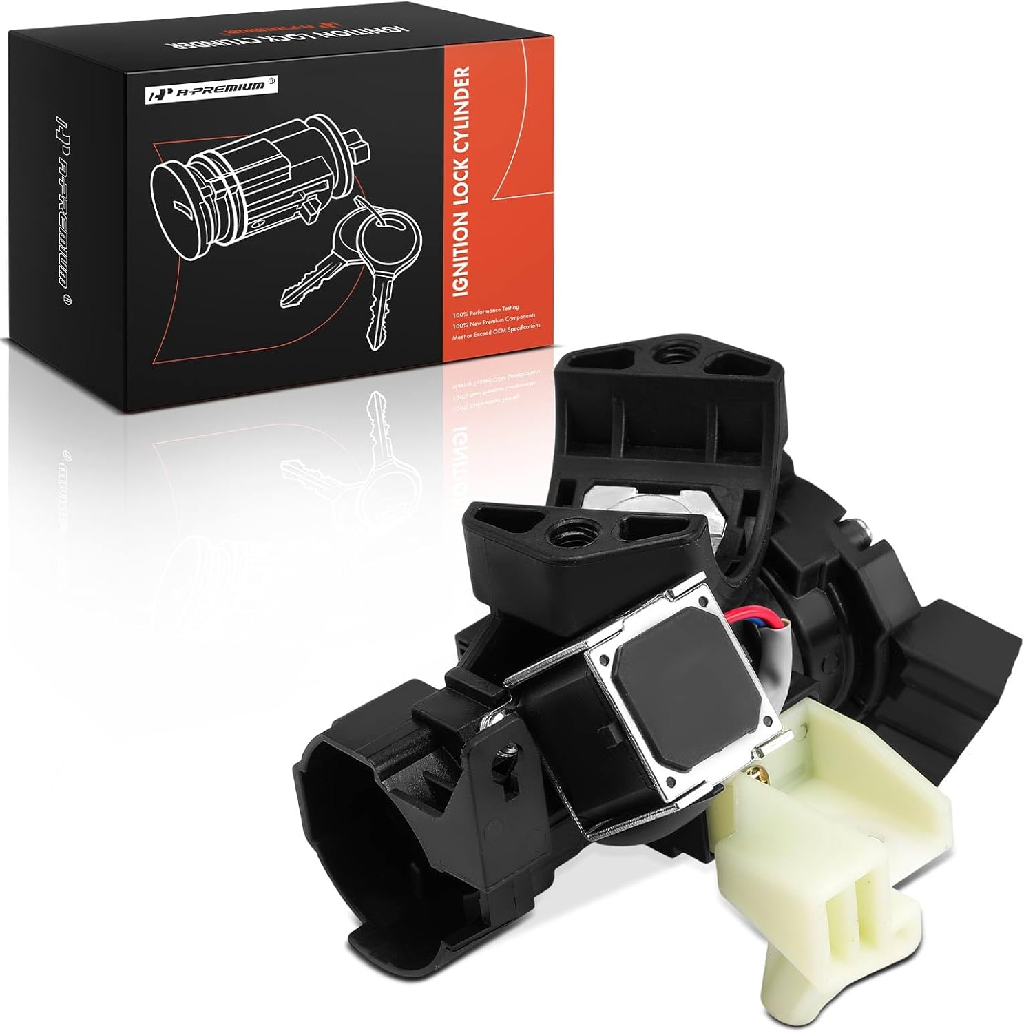 A-Premium Ignition Lock Cylinder Compatible with Kia Vehicles - Soul 2020-2022, Forte 2019-2021, Seltos 2021-2022