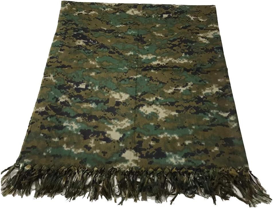 Generic Pure Cotton Military Tactical Shemags 44 x 44 inch Multi Color