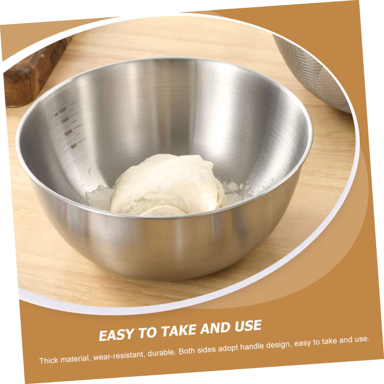 Genérico Colador De Arroz y Escurridor De Cocina 2 Piezas 22 Cm Acero Inoxidable Diseño Poroso Adecuado Para Lavar Compatible Microondas Fácil De Usar