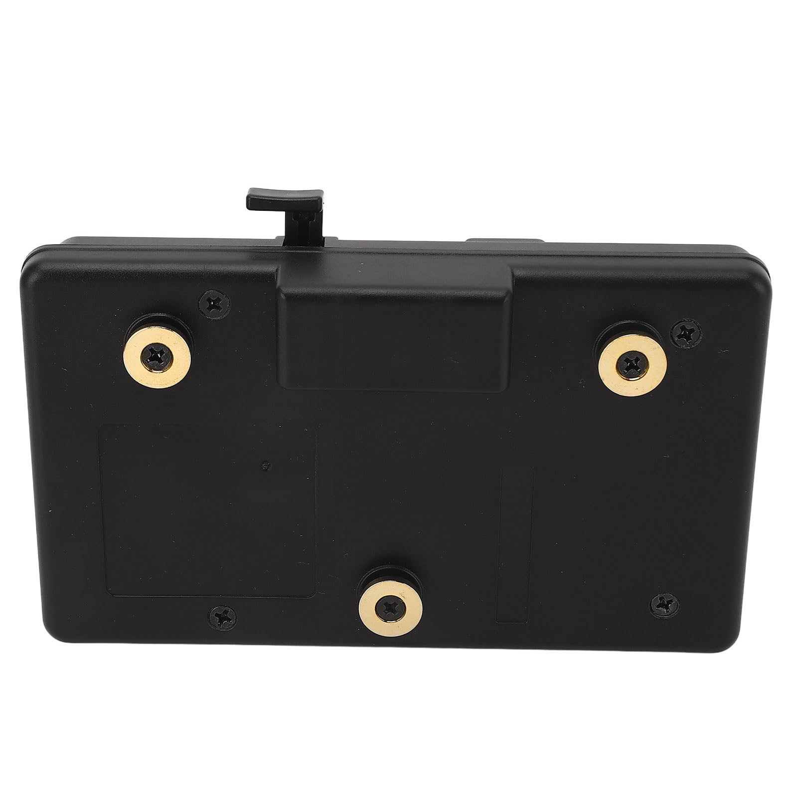 Placa Adaptadora de Montaje en V a, Convertidor de Batería de 3 Pernos a Bloqueo en V con Salida de CC de Montaje D Tap y B para Cámaras, Monitores, Luces LED