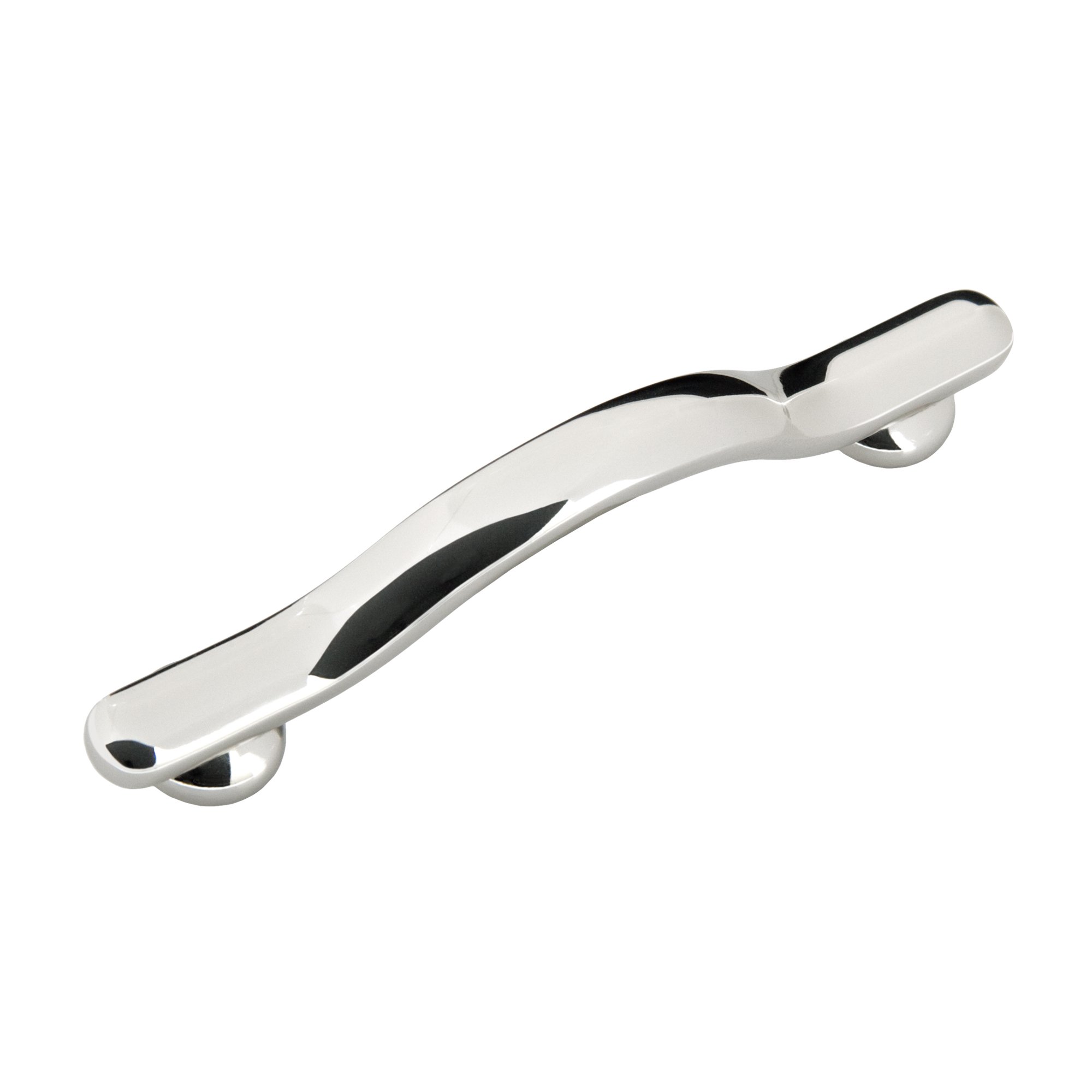 Sumner StreetHome Hardware RL060766 Jackson 3-3/4" Pull - Polished Nickel