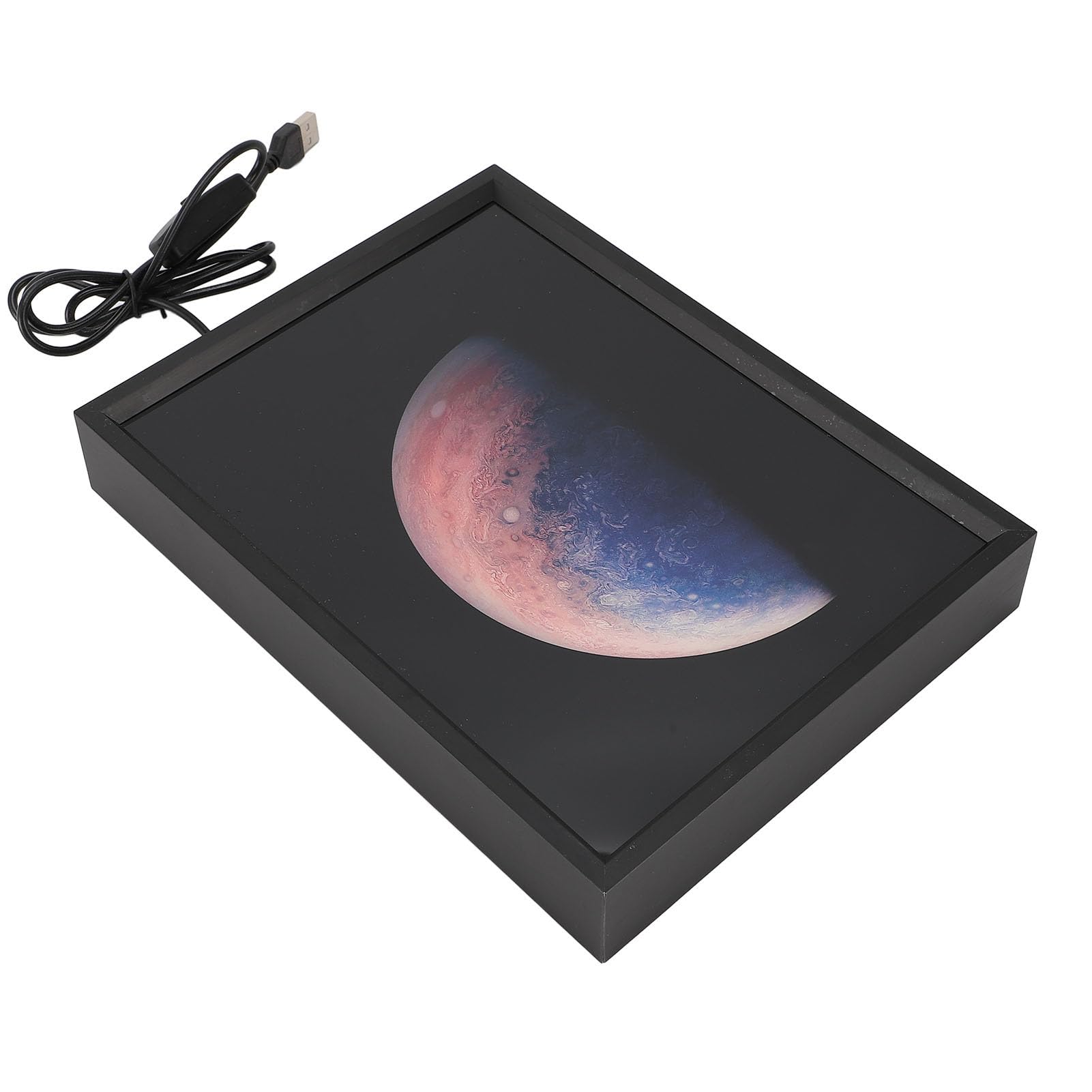 Lampka Nocna Bluetooth o Mocy 3 W, ze świecącym Podświetleniem, Zasilana Przez USB, ze Stopu Aluminium, Odpowiednia do Wystroju sypialni.