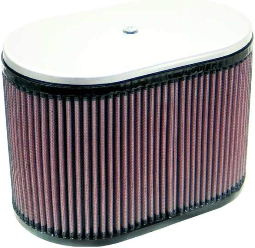 K&N Dual Flng Oval Universal Filter High Performance