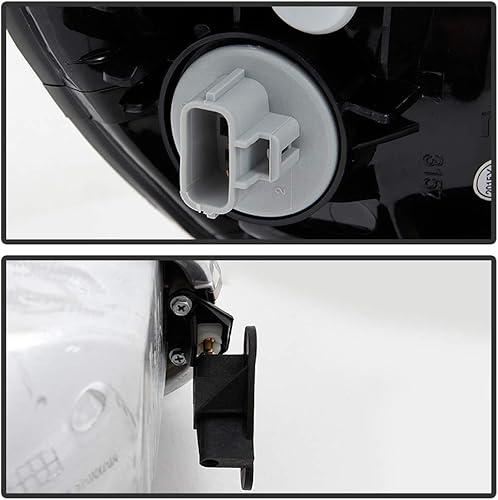 Miniatura 3 de ACANII - Para Toyota Tundra Regula/Access Cab Faros delanteros 2000-2004+Luces de estacionamiento Lámparas de esquina para conductor + lado del